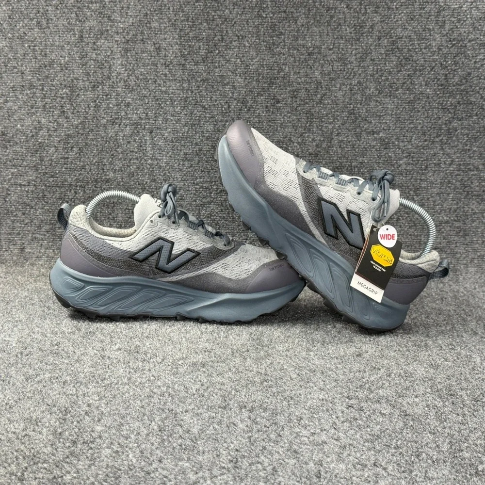 New Balance Fresh Foam X Hierro v9 Trial Running Shoes Men's 114E Grey Athletic